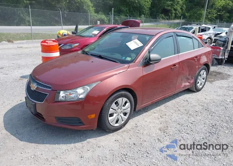 2012 Chevrolet Cruze Ls from USA, damaged, VIN 1G1PC5SH3C7373317